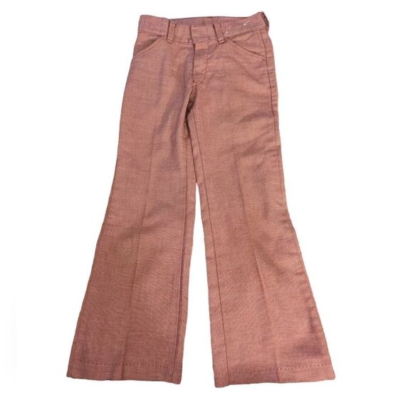 Vintage 70s JCPenney Town Craft penn-press flare pants - Picture 1 of 7